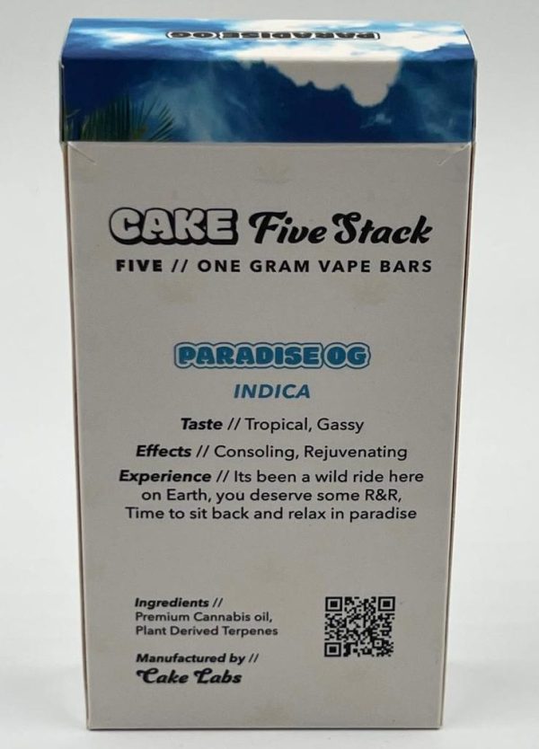 Paradise OG 4th Gen Cake Bar