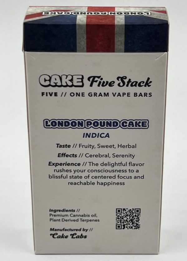 London Pound 4th Gen Cake Bar